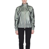 Suns Green Polyester Jackets & Coat -   -  Suns.